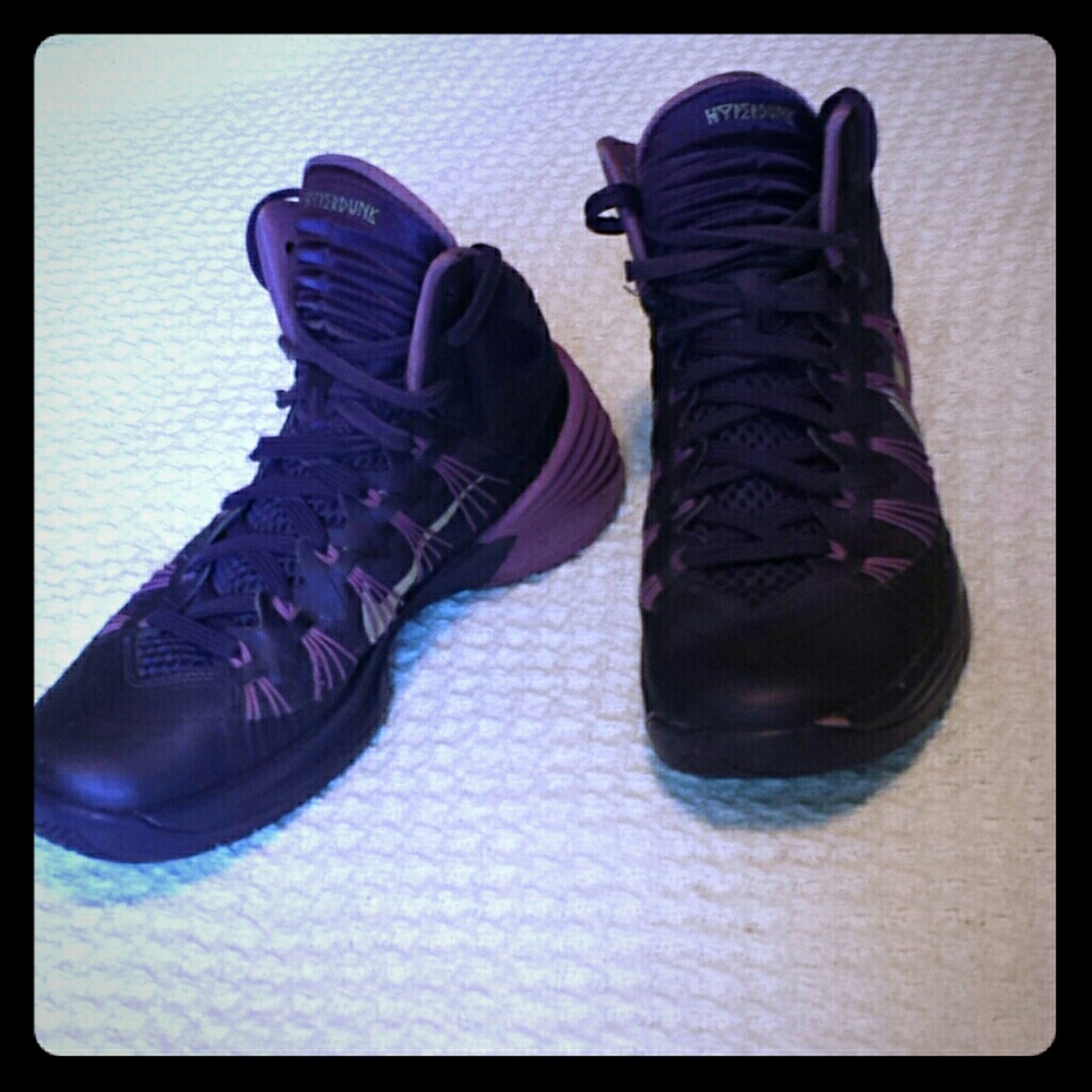 Purple Nike High Tops